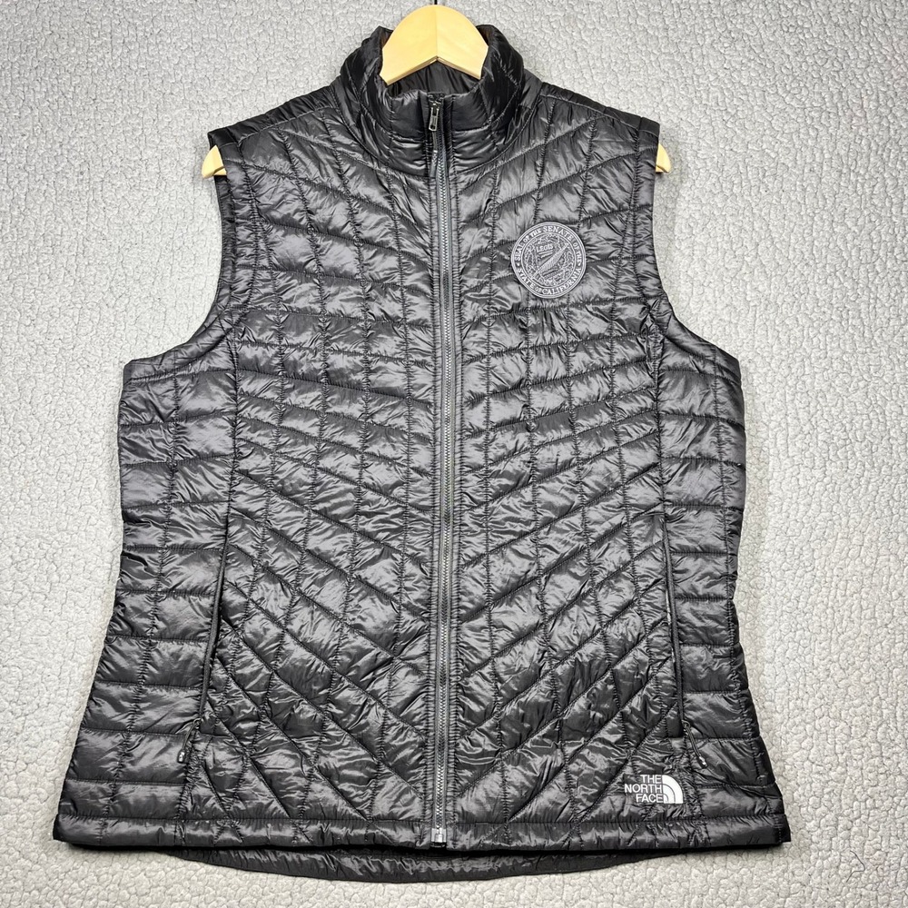 The North Face ThermoBall Eco Vest Black California State Senate Women XL